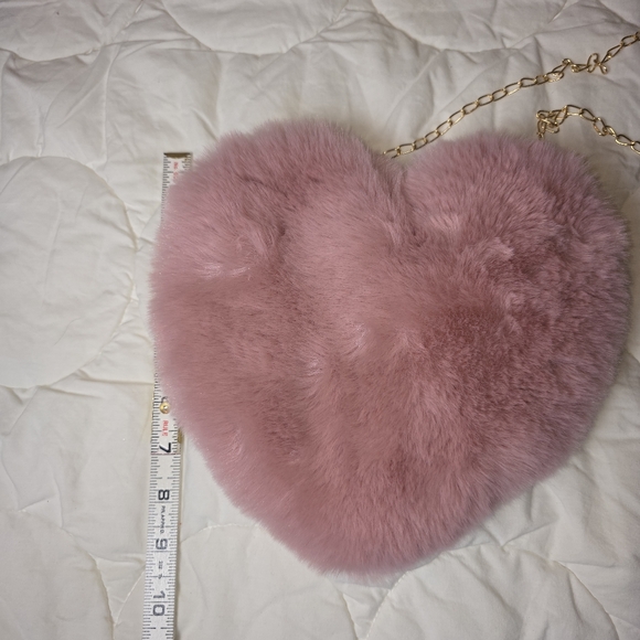 Heart shaped plush bag‎ - Picture 8 of 8